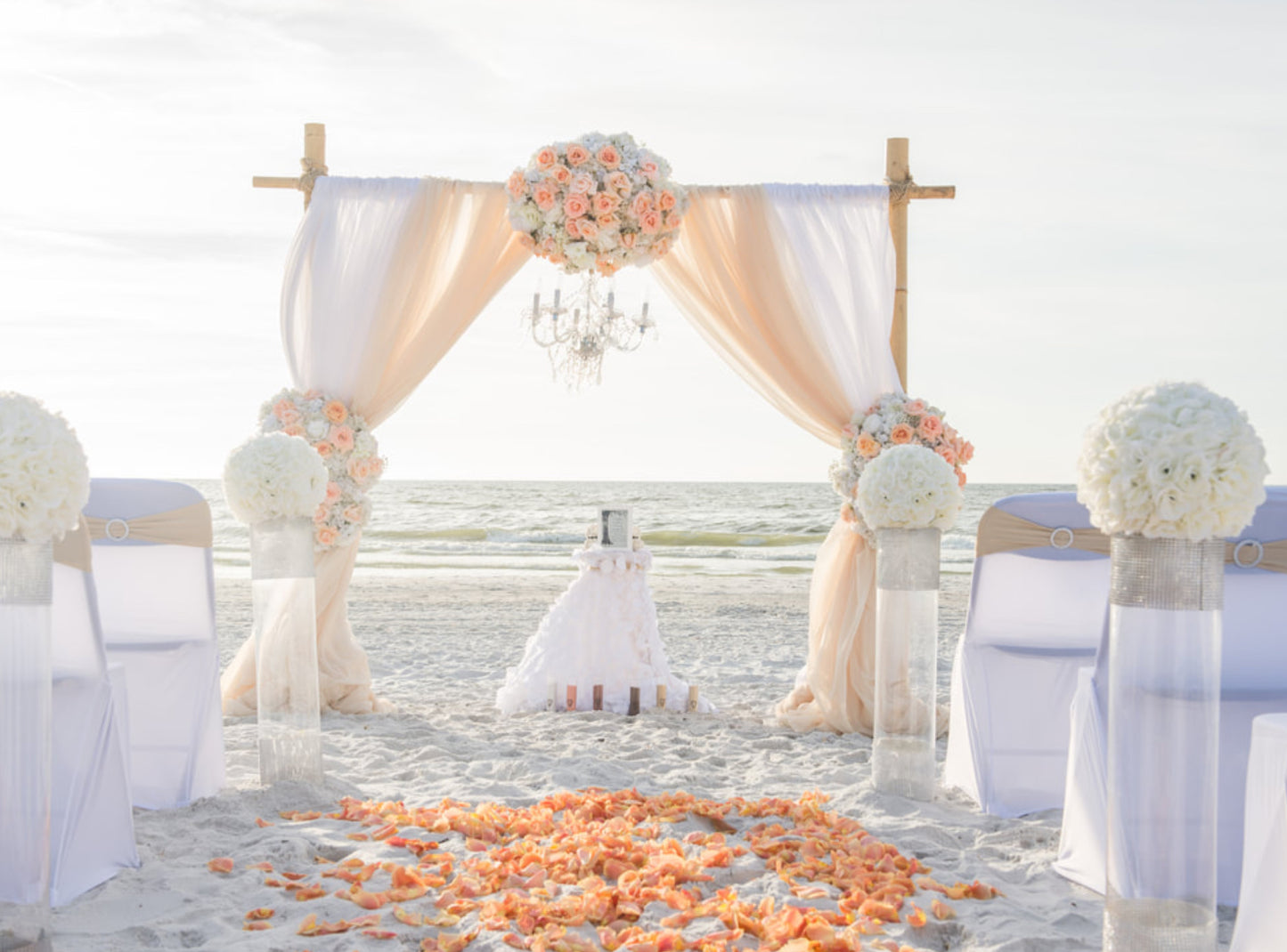 Beach Wedding Decorations Clearwater Beach Florida