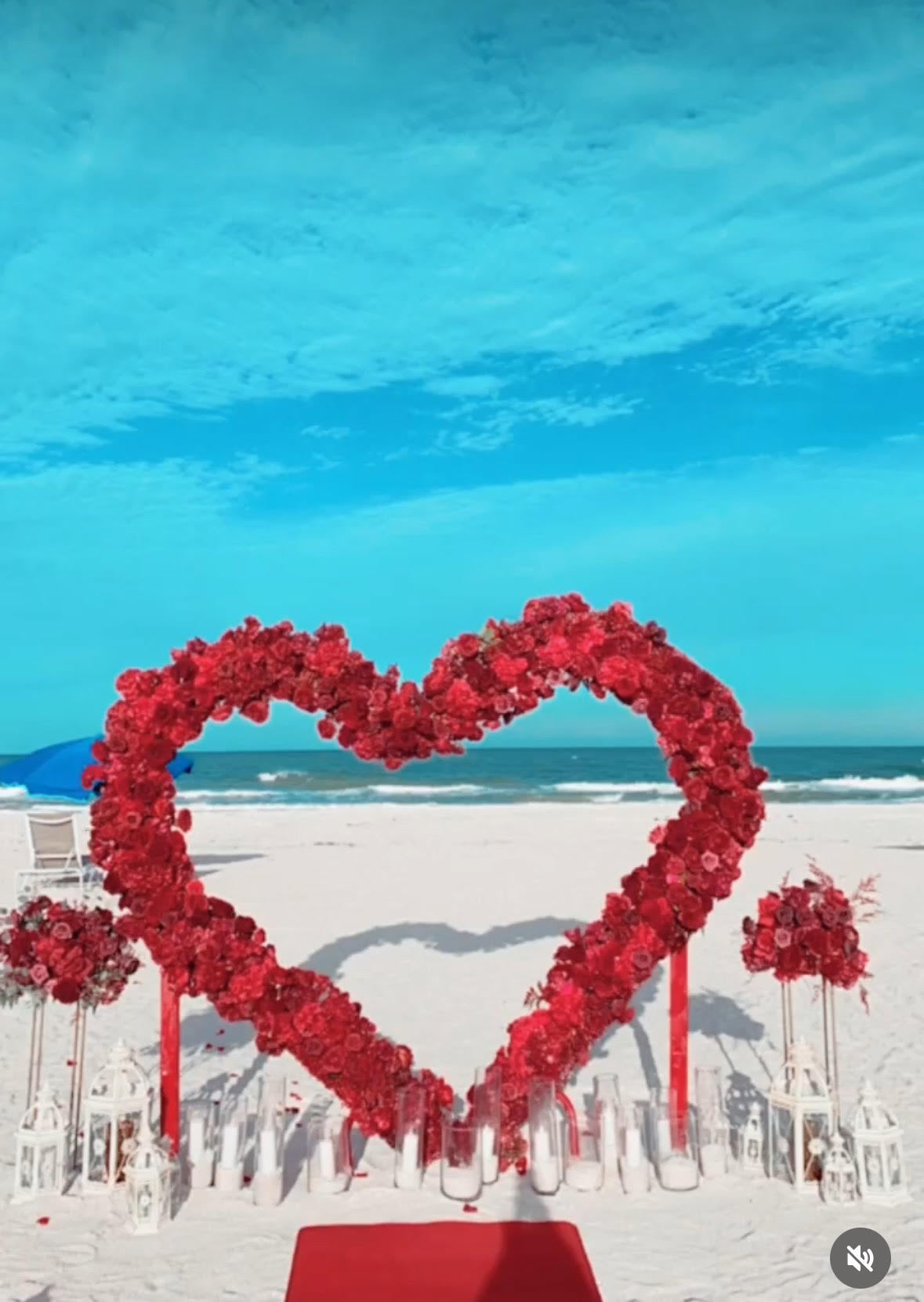 Beach Wedding Decorations Clearwater Beach Florida